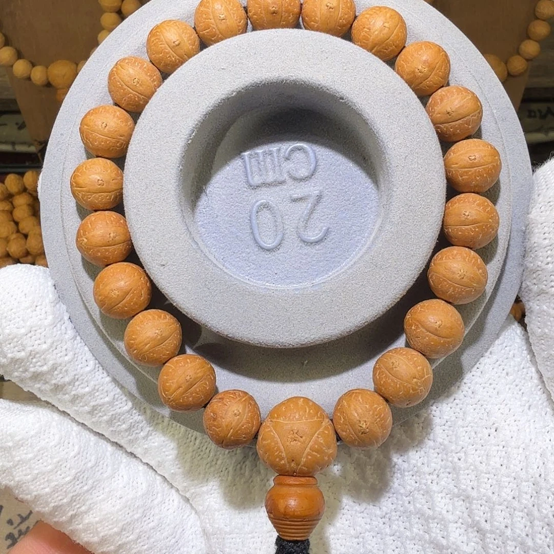 凤眼菩提手串老树红油皮11.5mm