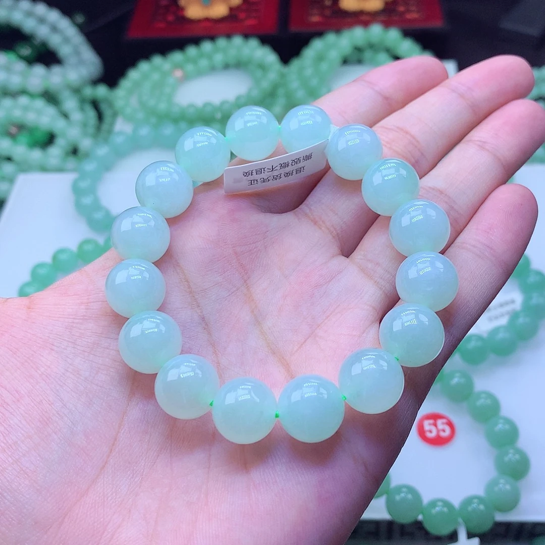 五***龙翡翠未镶嵌毛衣链