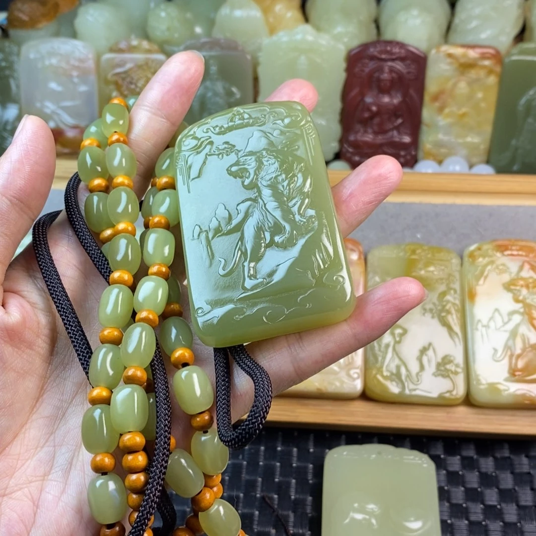 辛**生昆仑山料方解玉虎