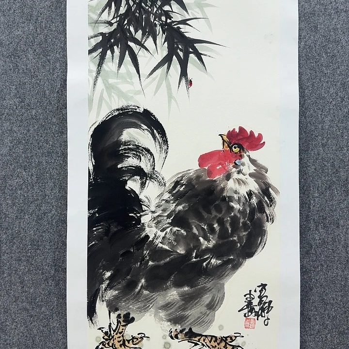 国画娄鹏老师手绘作品