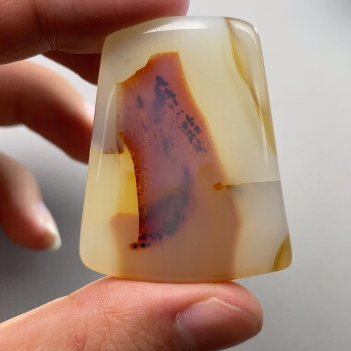 玛瑙/玉髓颈饰未镶嵌花*婳