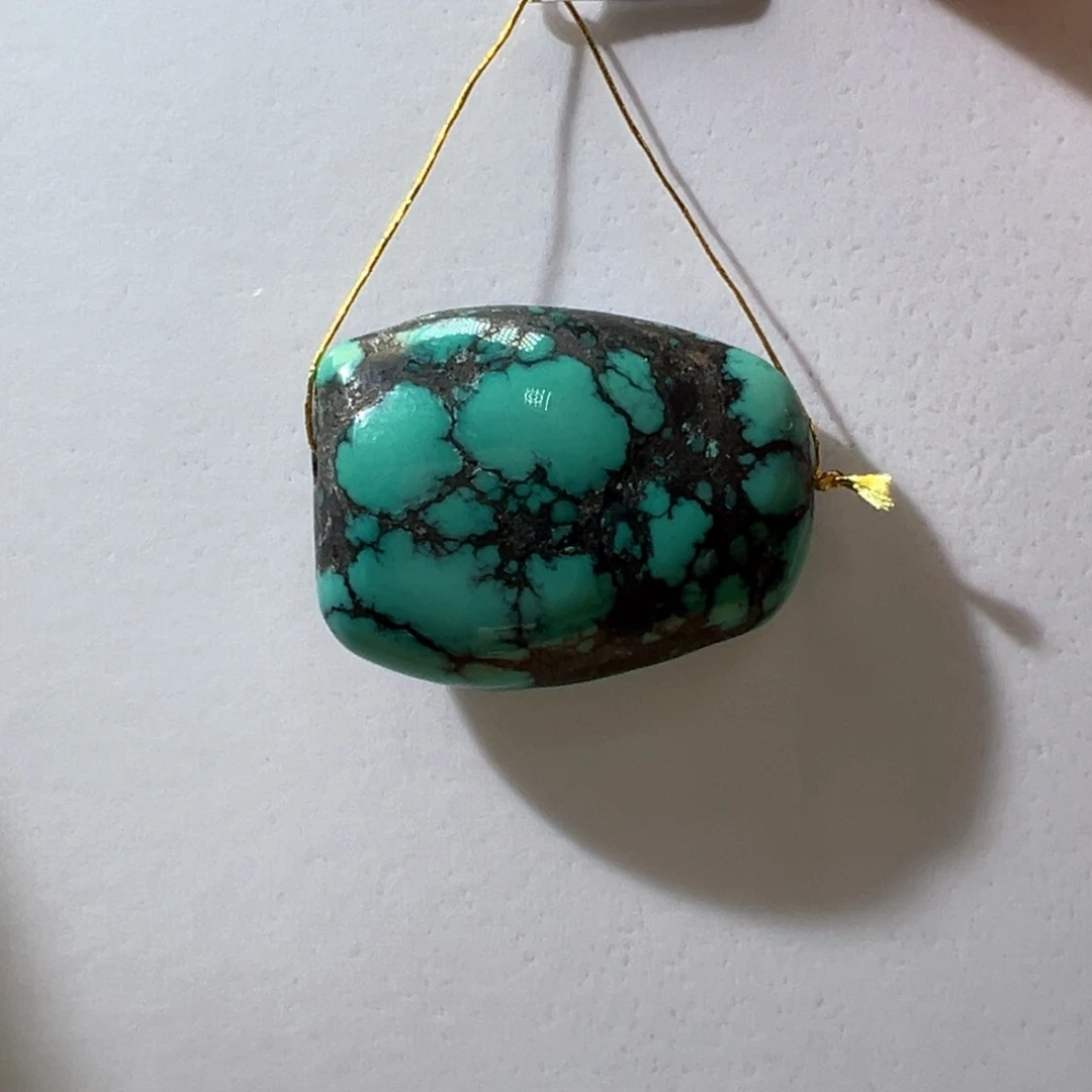 绿松石未镶嵌挂件