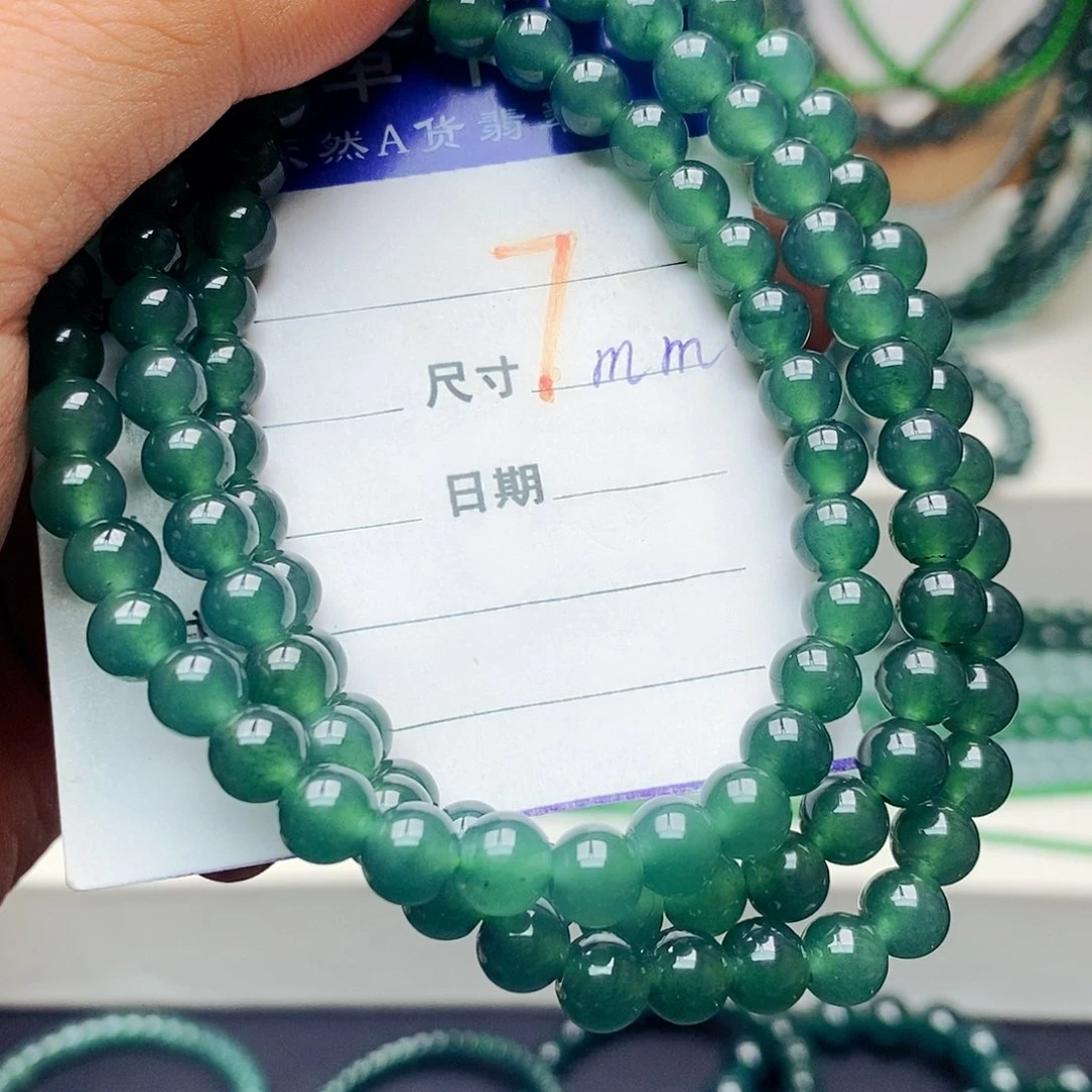 翡翠未镶嵌手链翡翠