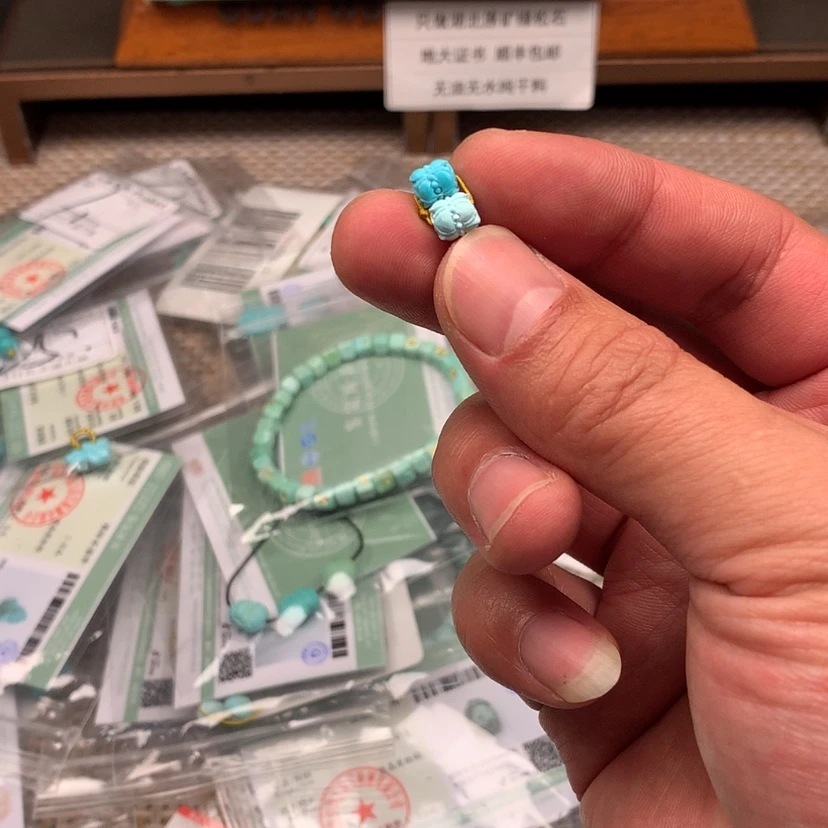 【闪购商品】未镶嵌绿松石颈饰10