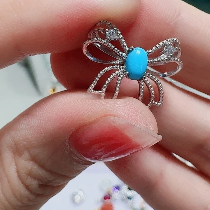 合成立方氧化锆925银吊坠