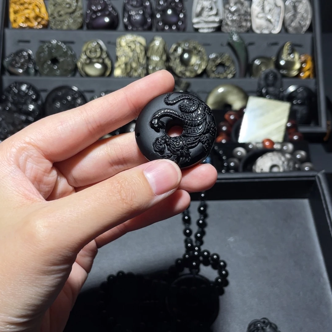 未镶嵌黑曜岩珠宝奇石M**y