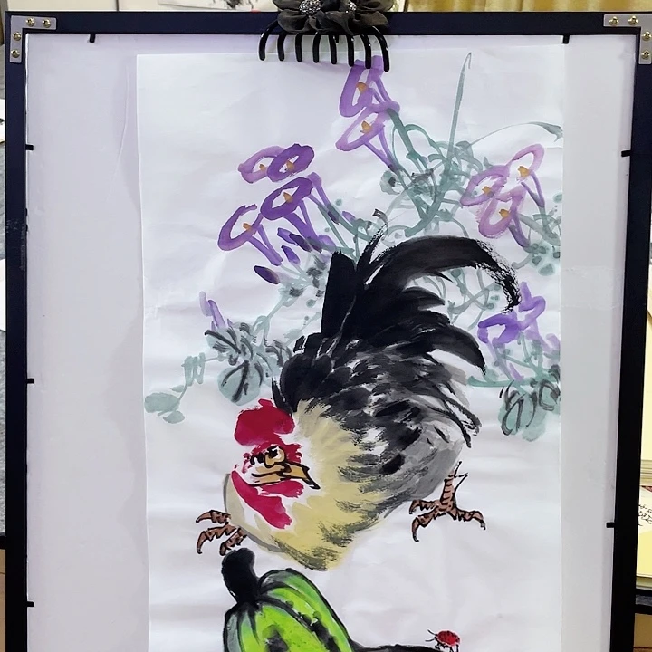 国画张圣敏先生纯手绘作品