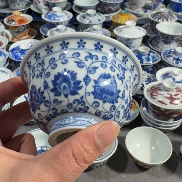 景德镇手工手绘杯