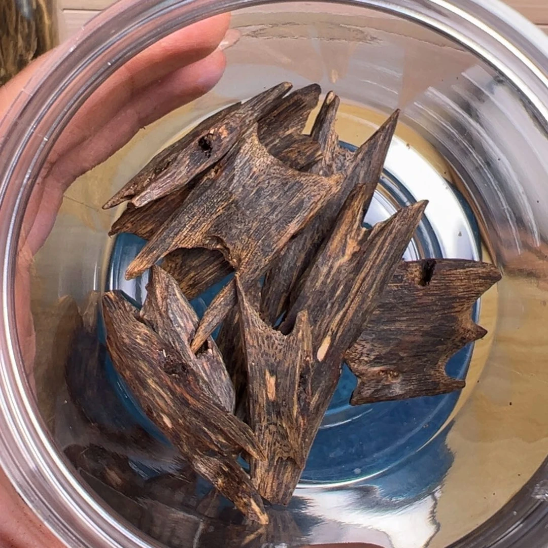 芋***瓜树脂制品海南天然陆河树心老块料30克