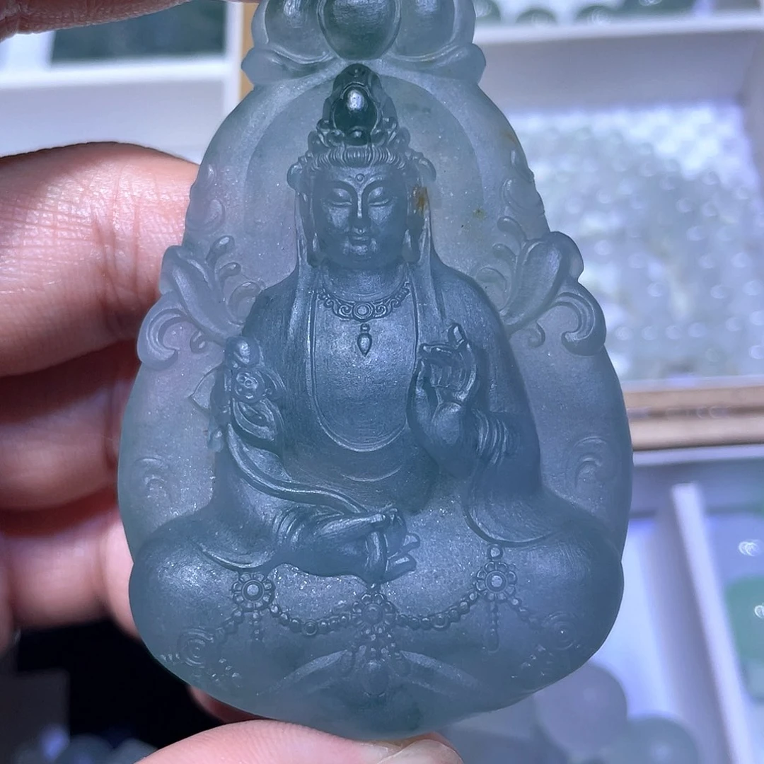未镶嵌定制翡翠毛货