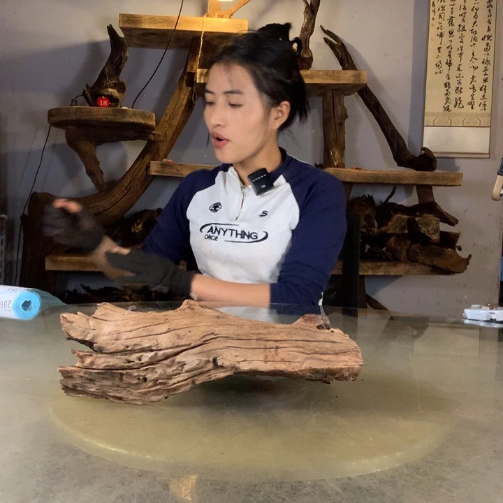 骑***界天然云南紫柚木会黄水