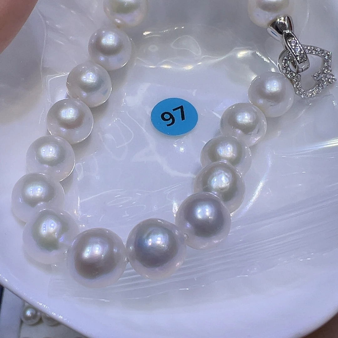 淡水珍珠手绳银S925镶嵌