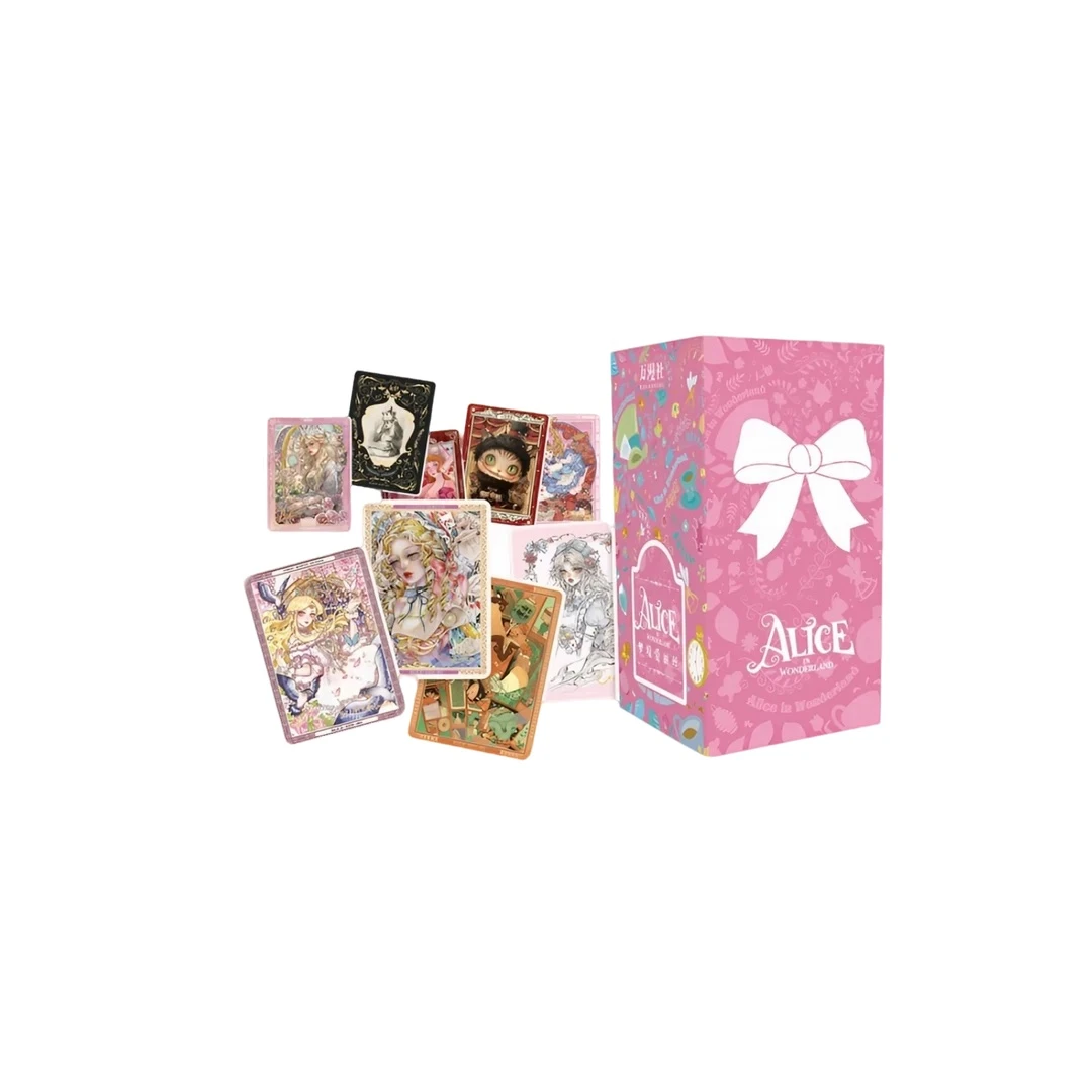 【平拆/叠叠】万漫社 梦境爱丽丝 系列艺术收藏卡牌 盲盒收藏卡