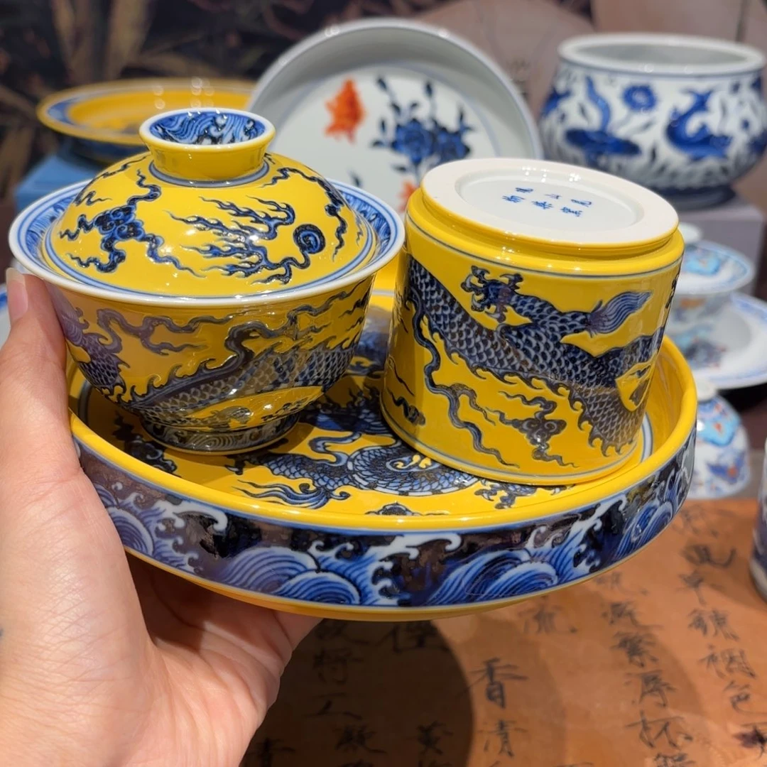 一***歌手工手绘陶瓷茶具