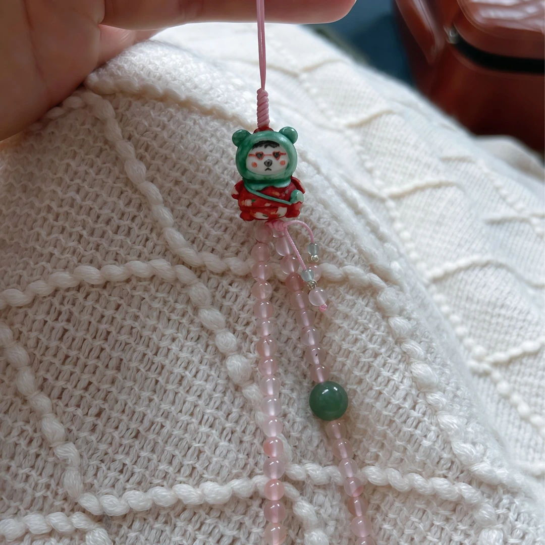 【鹿角翠花】南方红豆  挂链