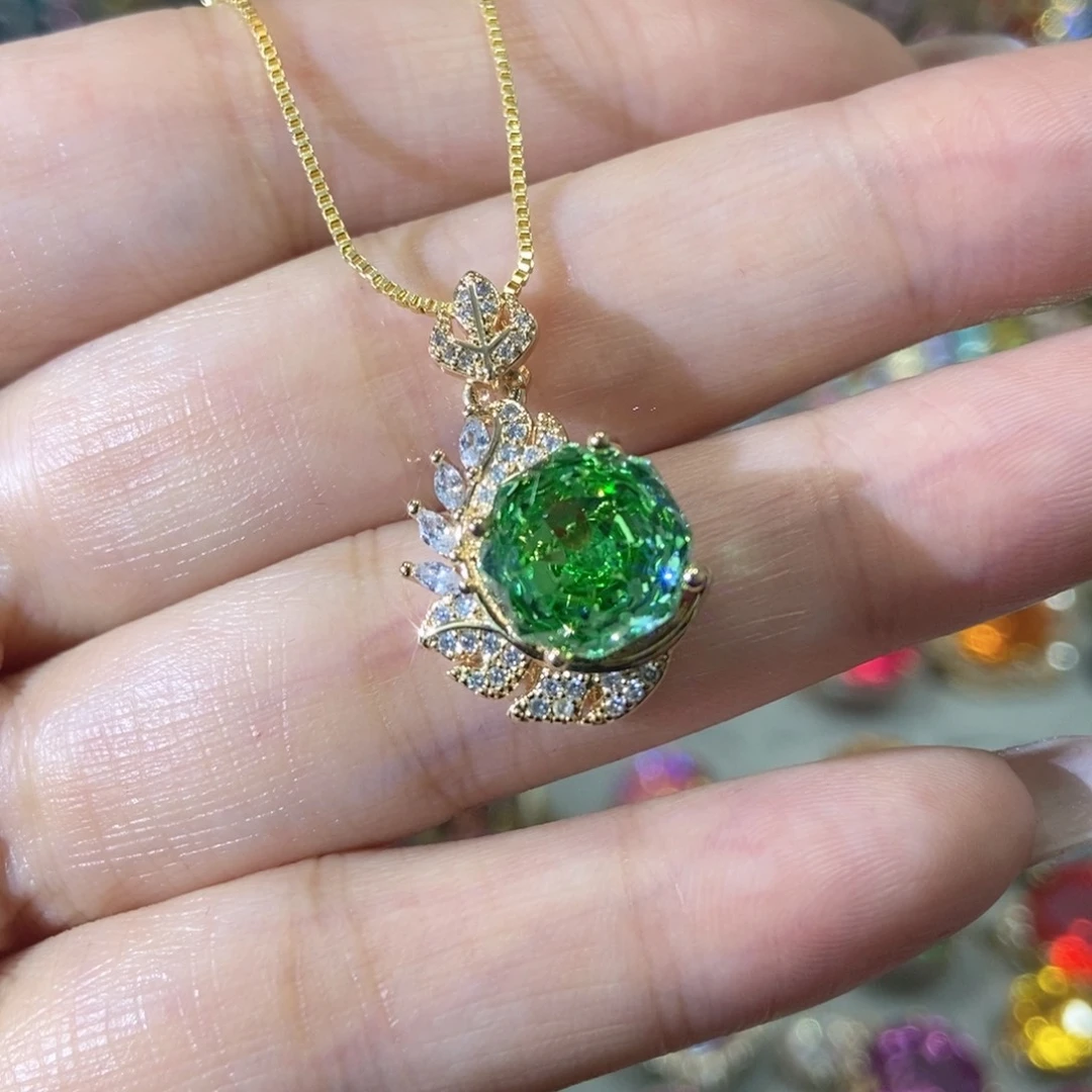 6锆石（处理）吊坠