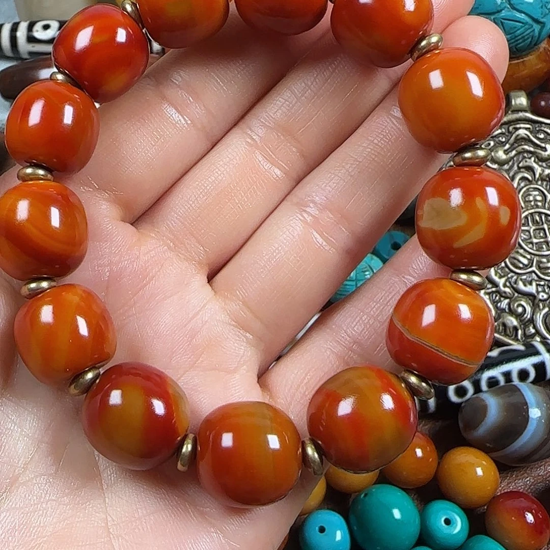 文玩核桃吊坠猴头核桃手串