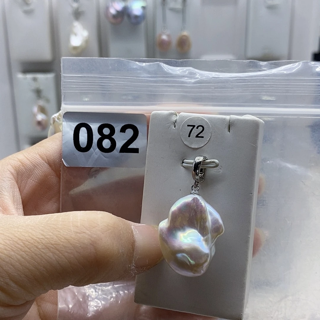 颈饰合金淡水珍珠