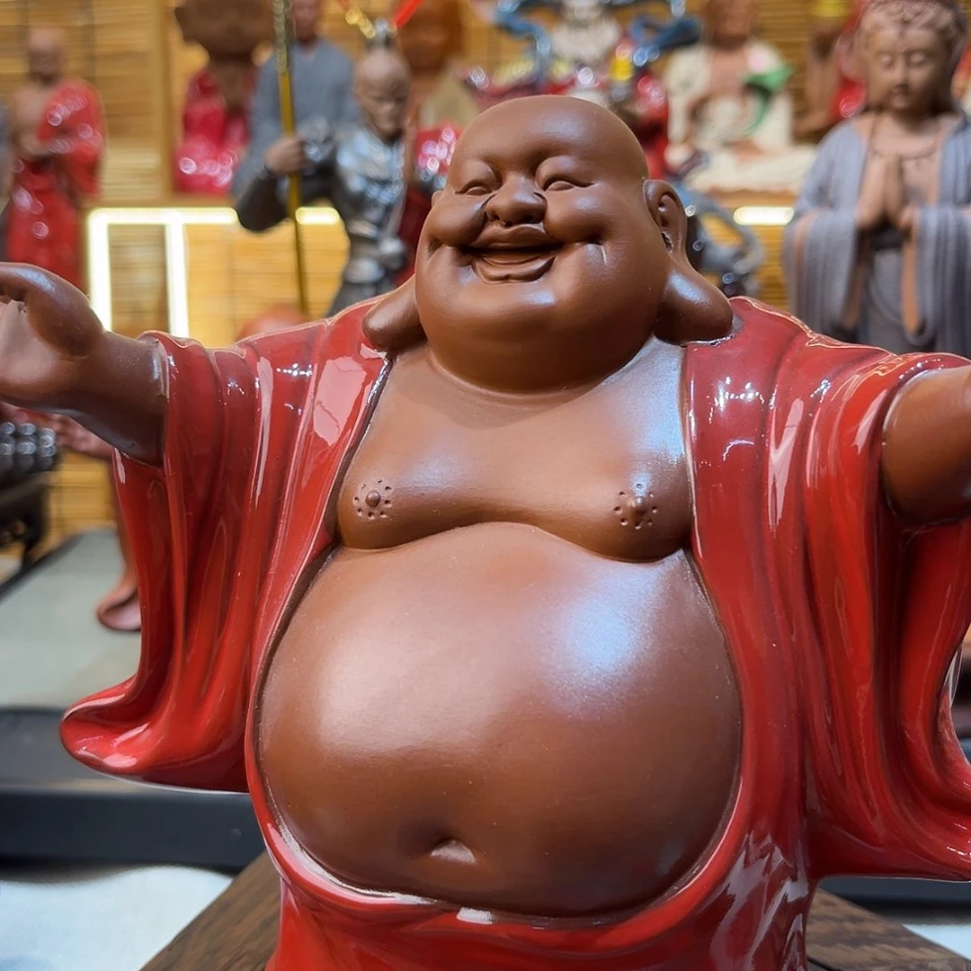 紫砂茶宠陶瓷紫砂茶宠摆件