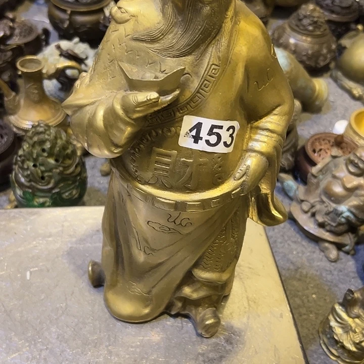 新***生黄铜摆件，文房工艺品摆件
