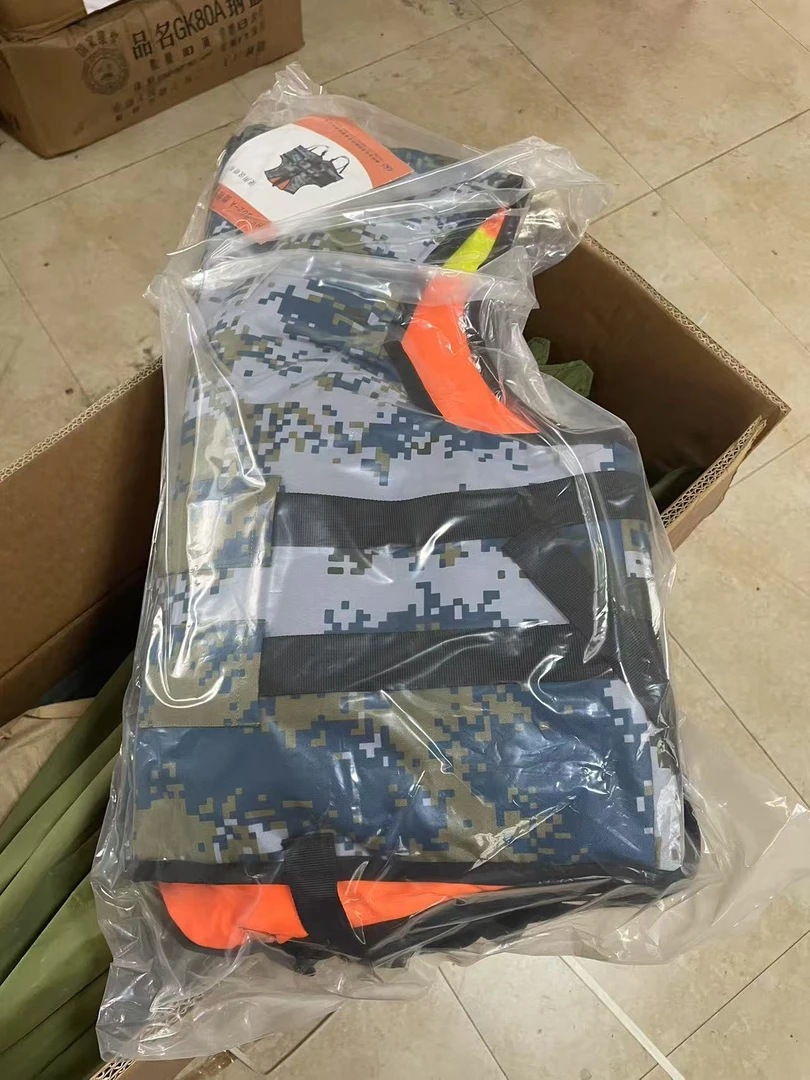 正品老货双面救生衣全新