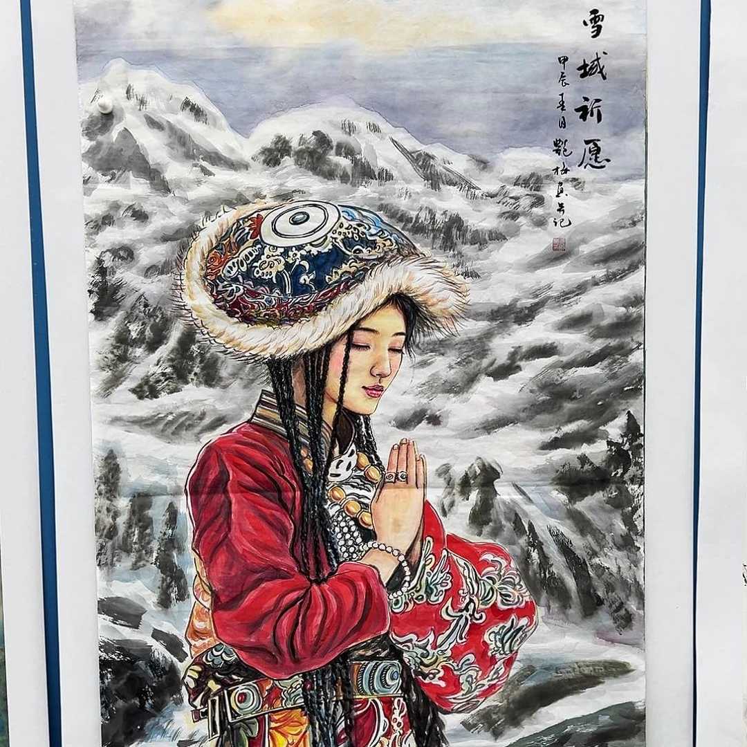国画纯手绘作品欣赏
