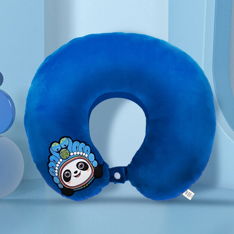 【官方授权】蛇年新春居家蛇墩墩毛绒U型枕