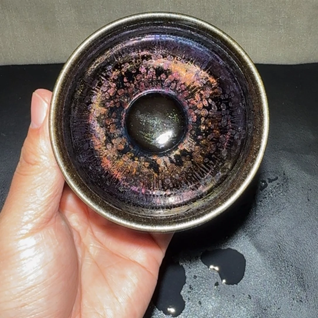 茶盏建窑建盏主人杯