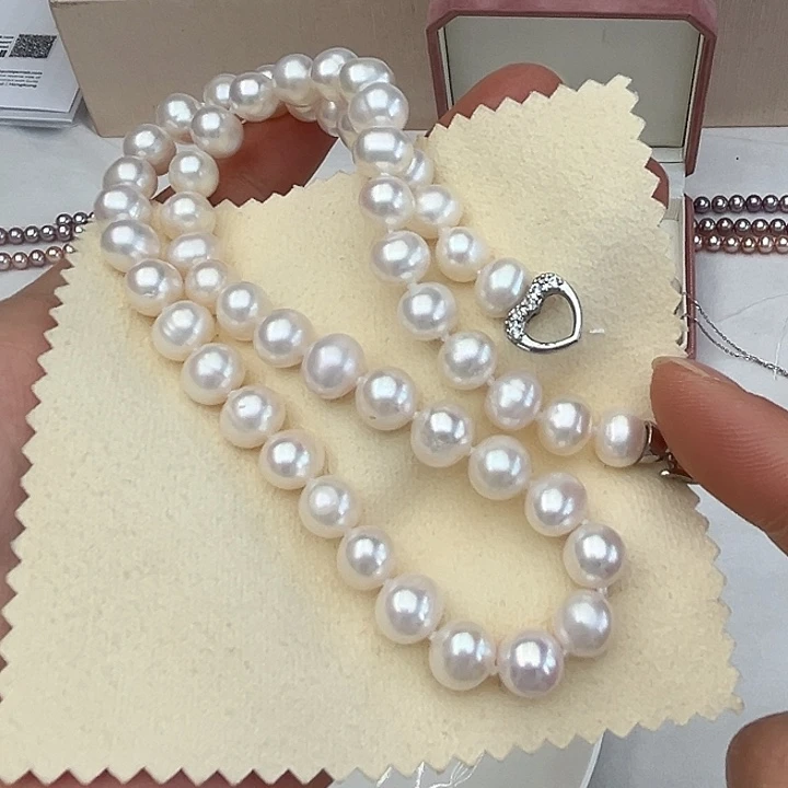 未镶嵌淡水珍珠颈饰9-10无核
