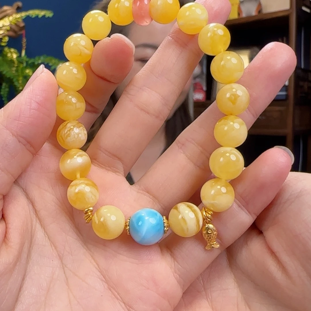 未镶嵌蜜蜡手链11111111111