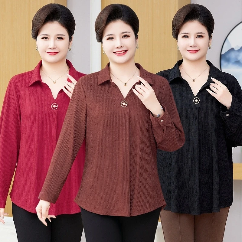 120斤-240斤特大码妈妈装春夏新款T恤时尚减龄打底衫百搭显瘦小衫