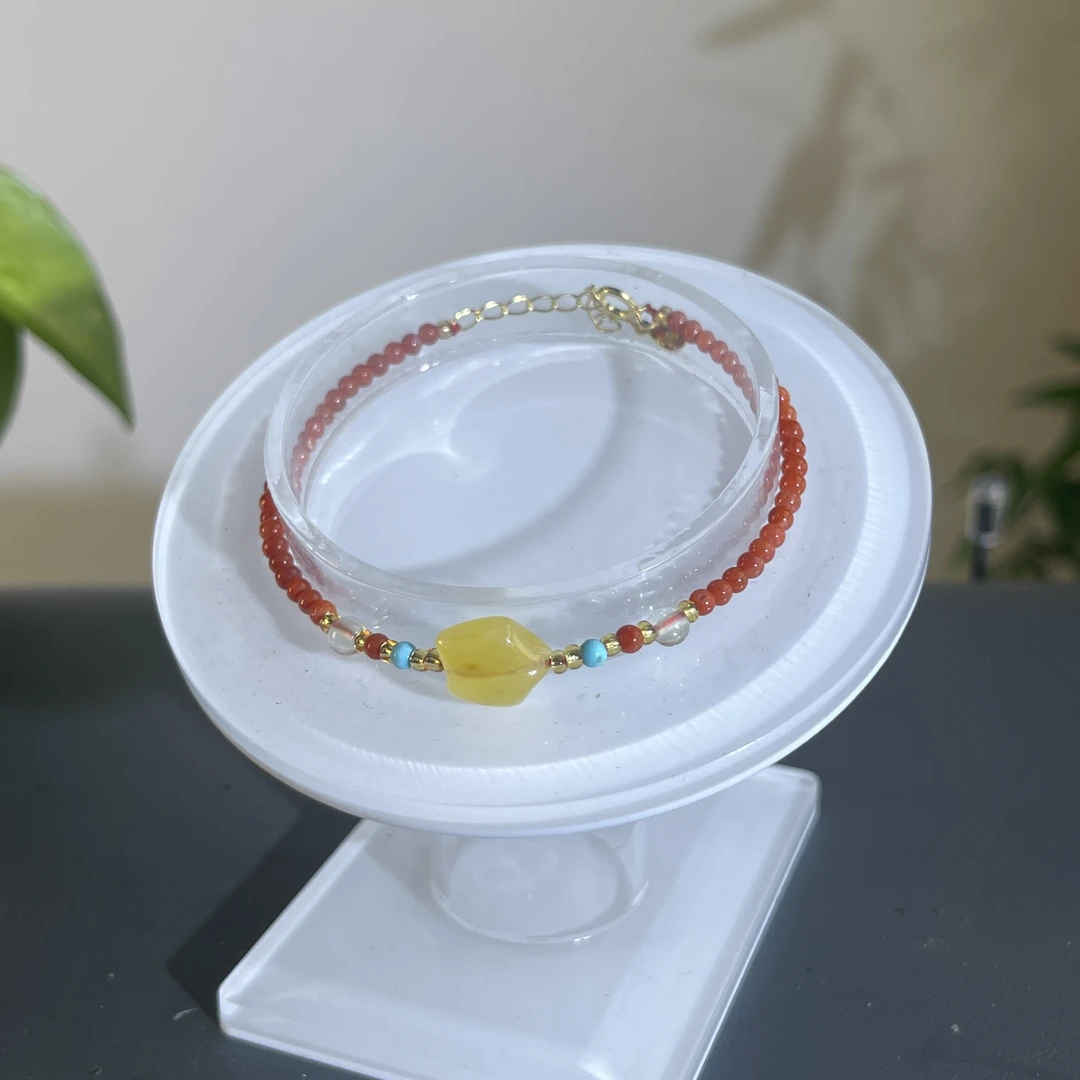 JXB26-010   琥珀手串(含配饰）