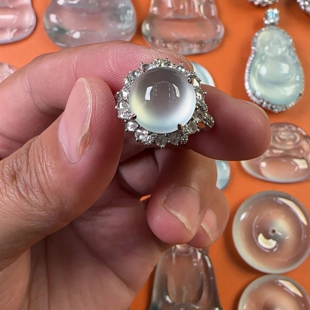 定制翡翠未镶嵌天然