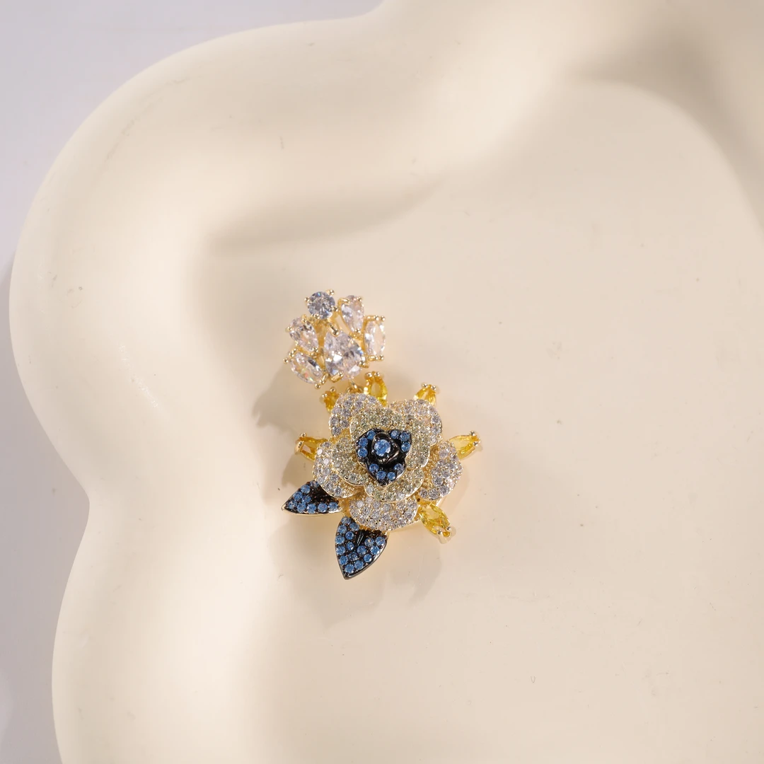 铜合金合成锆石吊坠 轻奢高级感百搭吊坠（不含链） BF23XVPC-19453