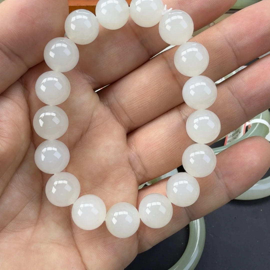 和田玉（糖玉）未镶嵌手链