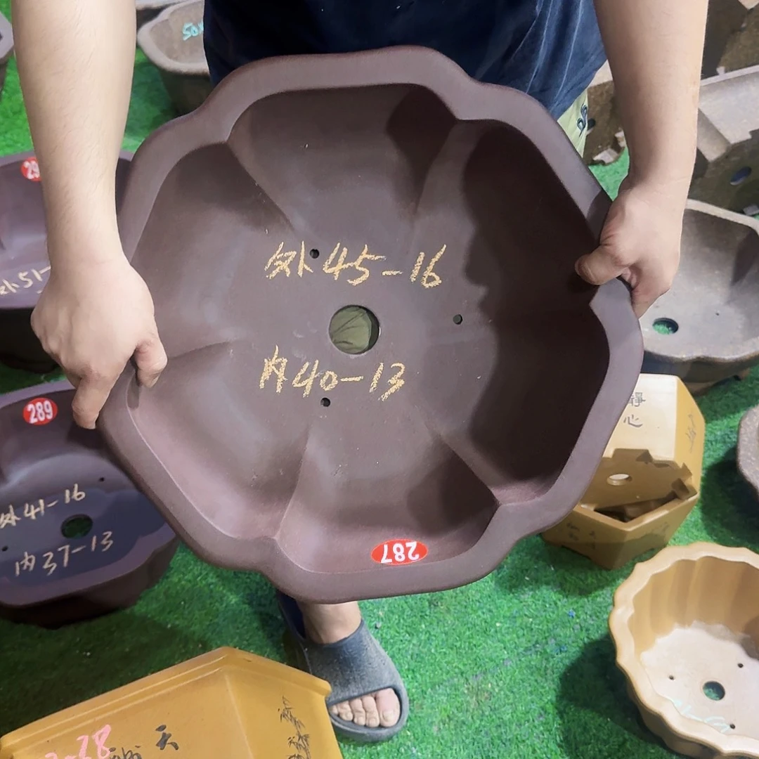 紫砂花盆紫砂花盆