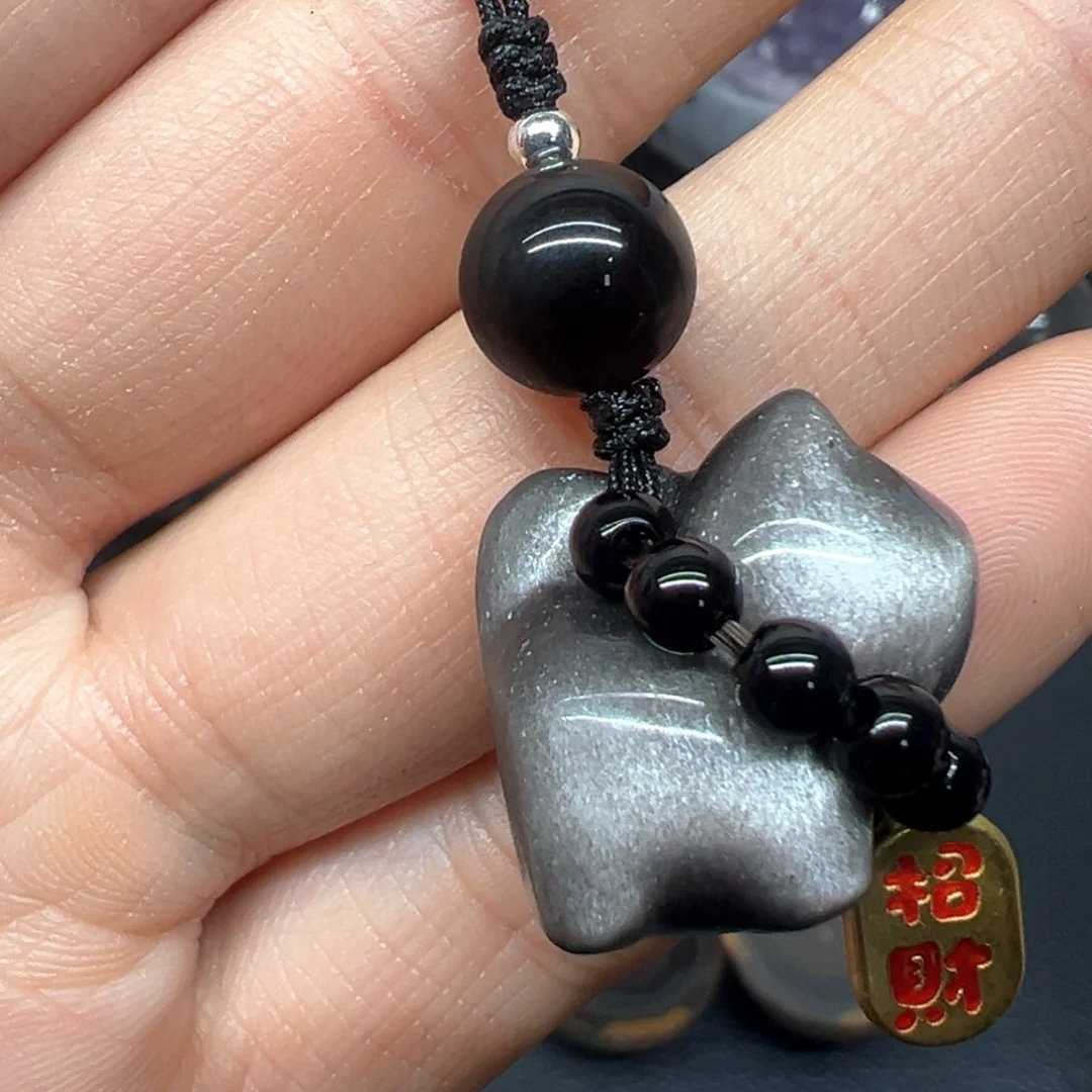 黑曜岩珠宝奇石未镶嵌