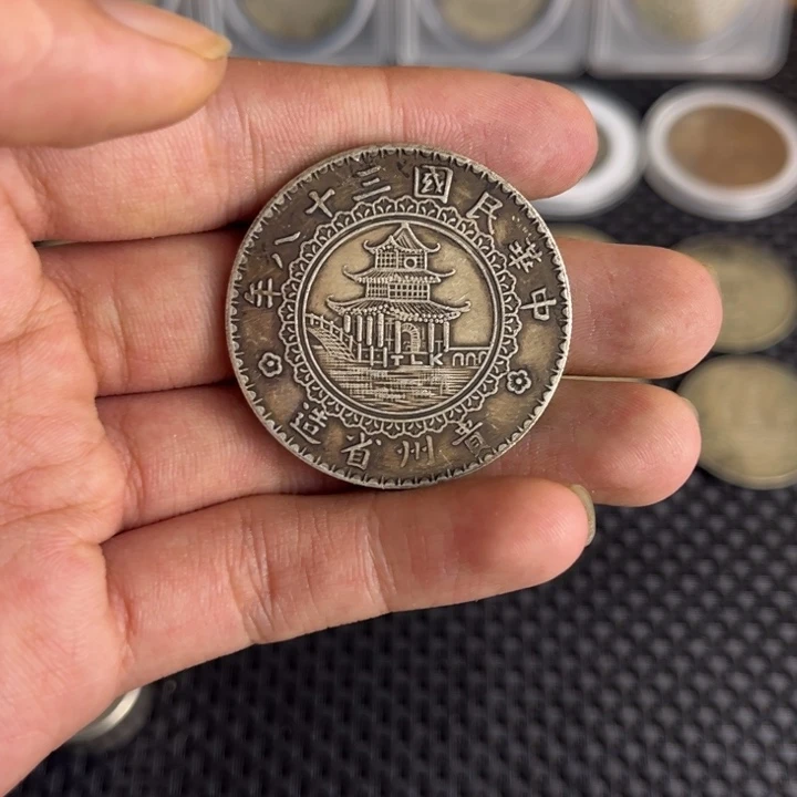 金属大头龙洋船洋工艺品