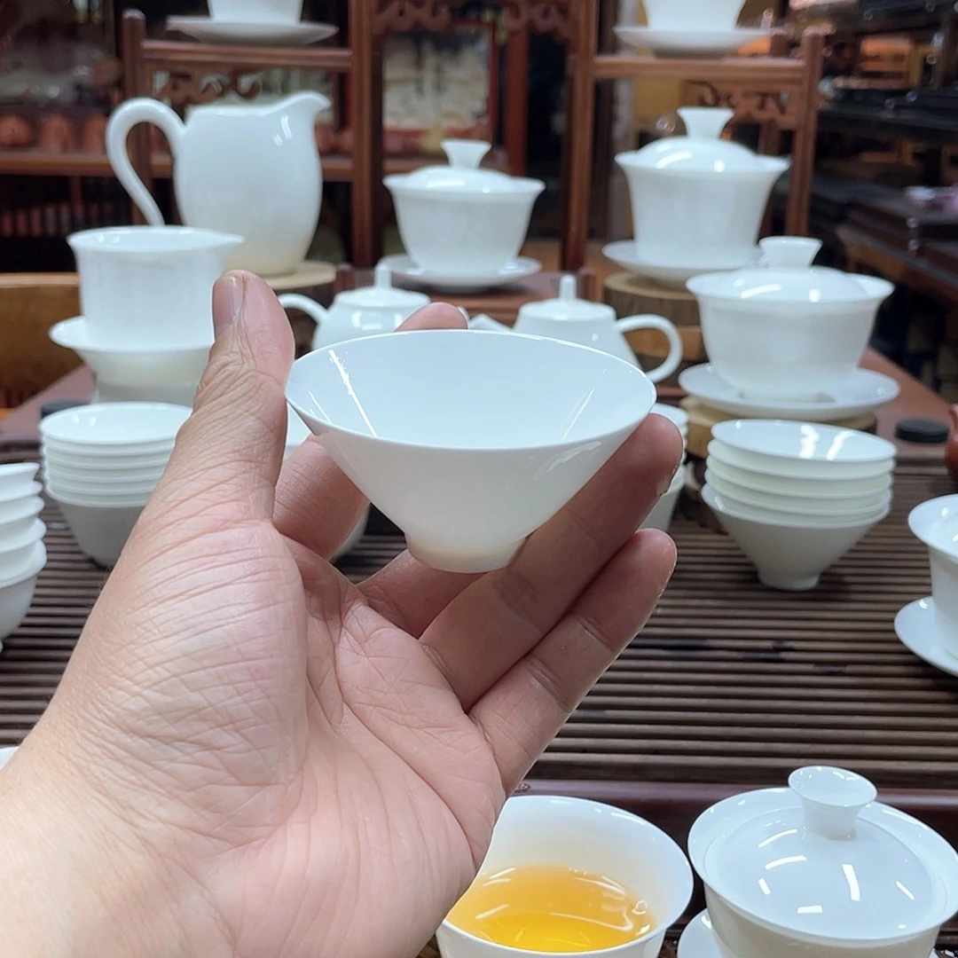 朱泥茶壶斗笠杯一个 55毫升