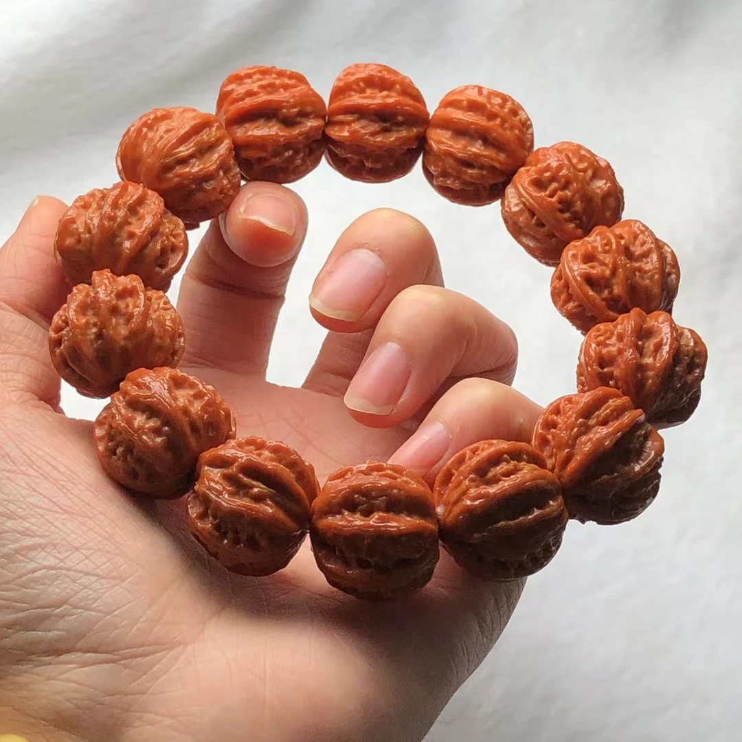 22左右龙骨京八棱文玩核桃手串L