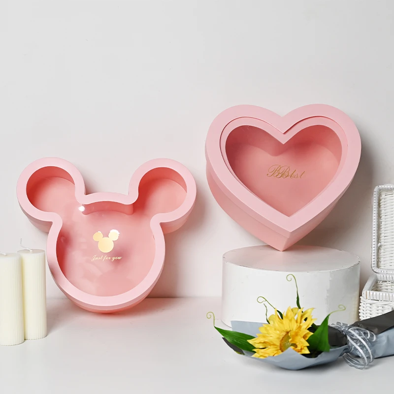 【刘莉优选】开窗花盒抱抱桶综合系列鲜花包装水果花束礼盒空盒资材