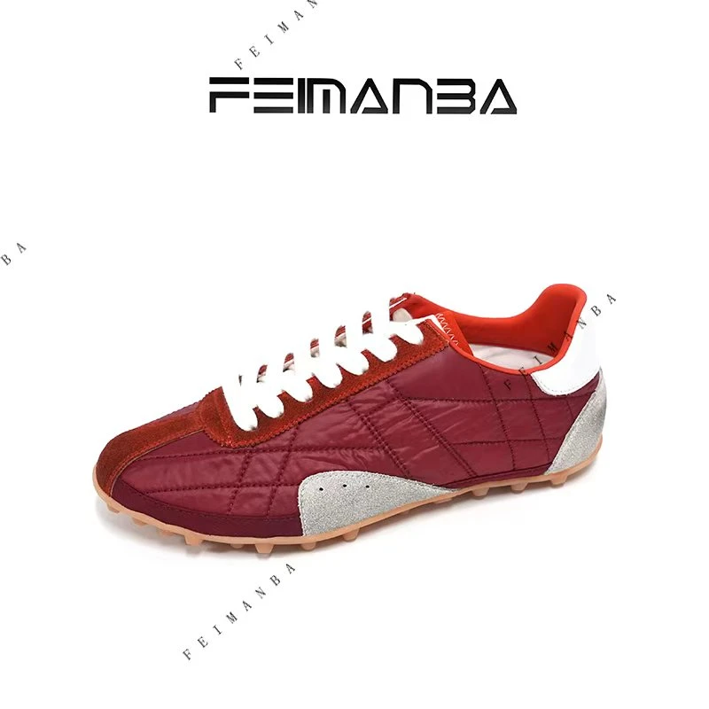 【FEIMANBA】赛车鞋女款系带休闲活动鞋 好穿舒适百搭休闲鞋
