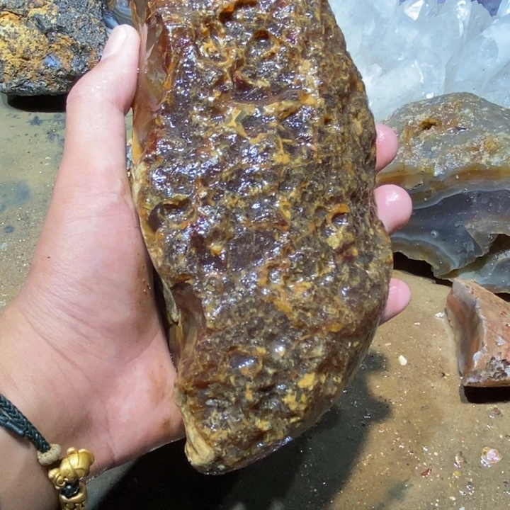 未镶嵌玛瑙/玉髓珠宝半成品