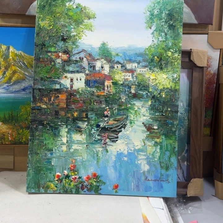 油画油画作品展等活动的
