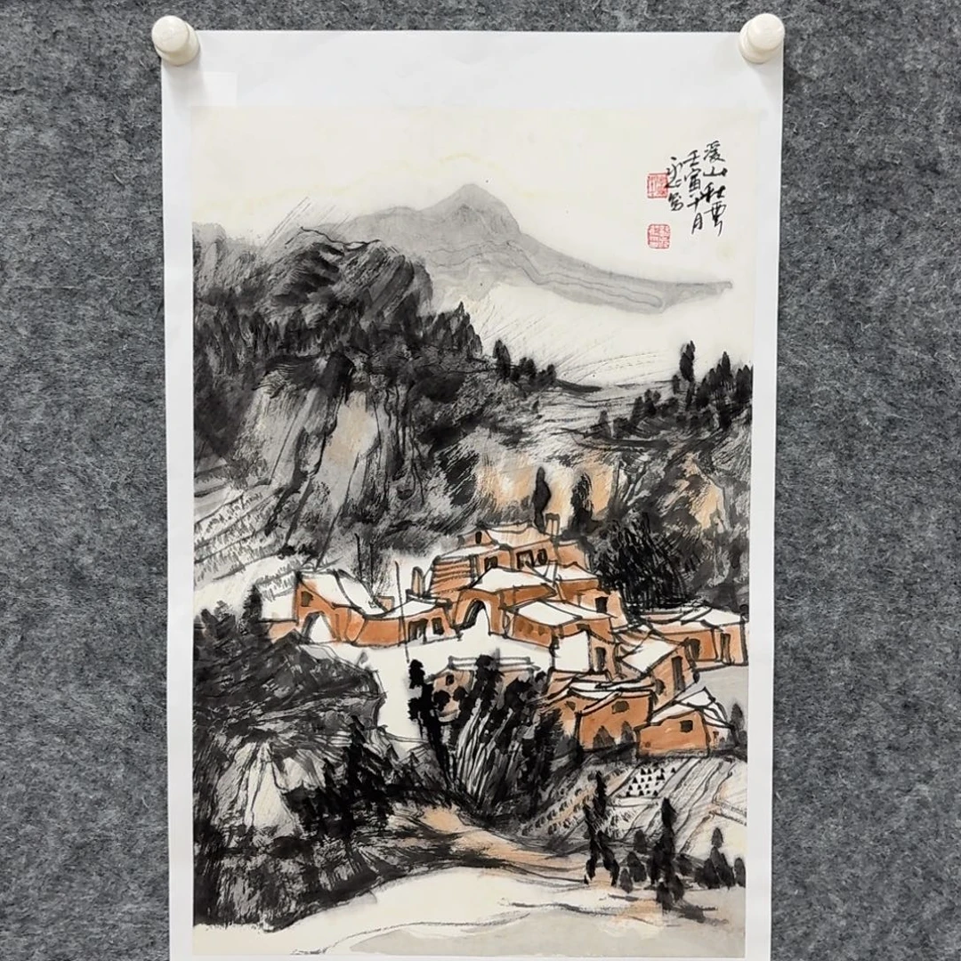 国画国画作品LYR老师