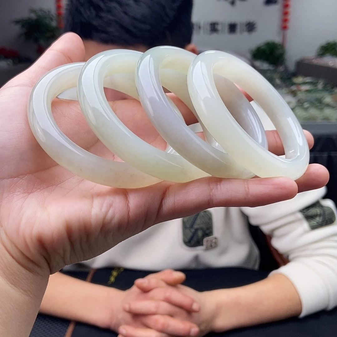 和田玉52-59颜色多样性发拍一发一未镶嵌