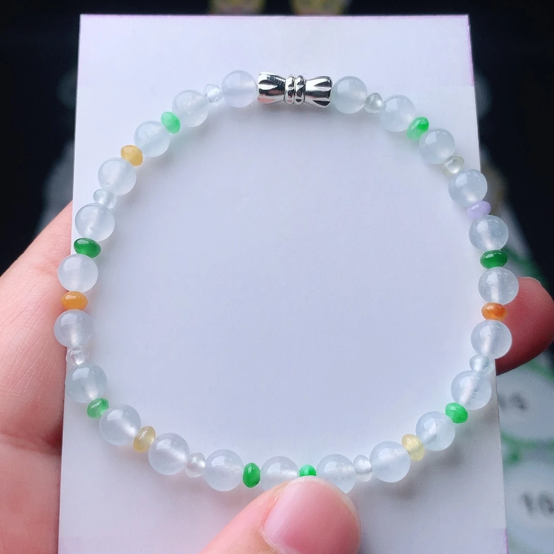 未镶嵌手链翡翠翡翠