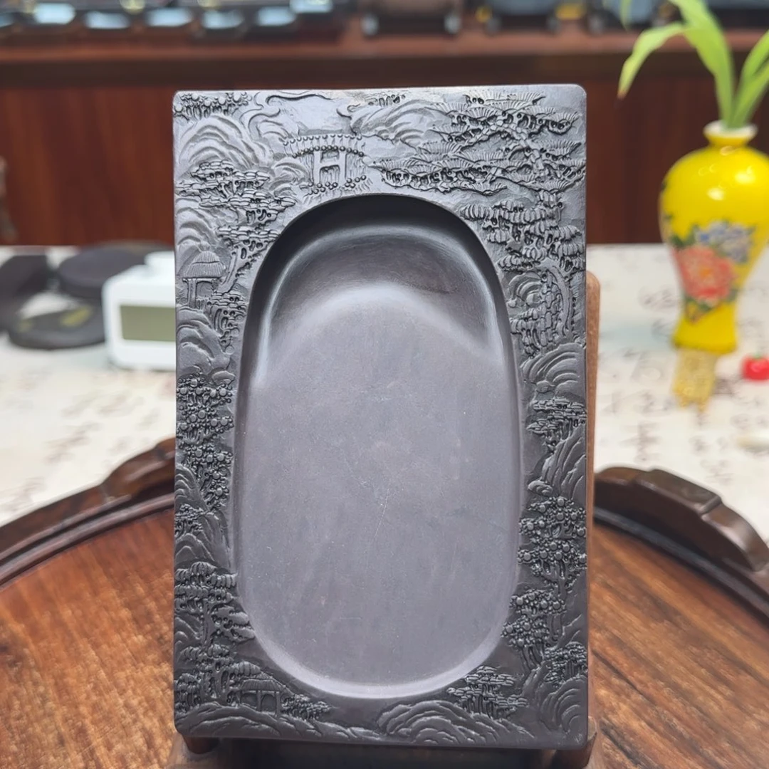 蔷**薇端砚文房四宝精品
