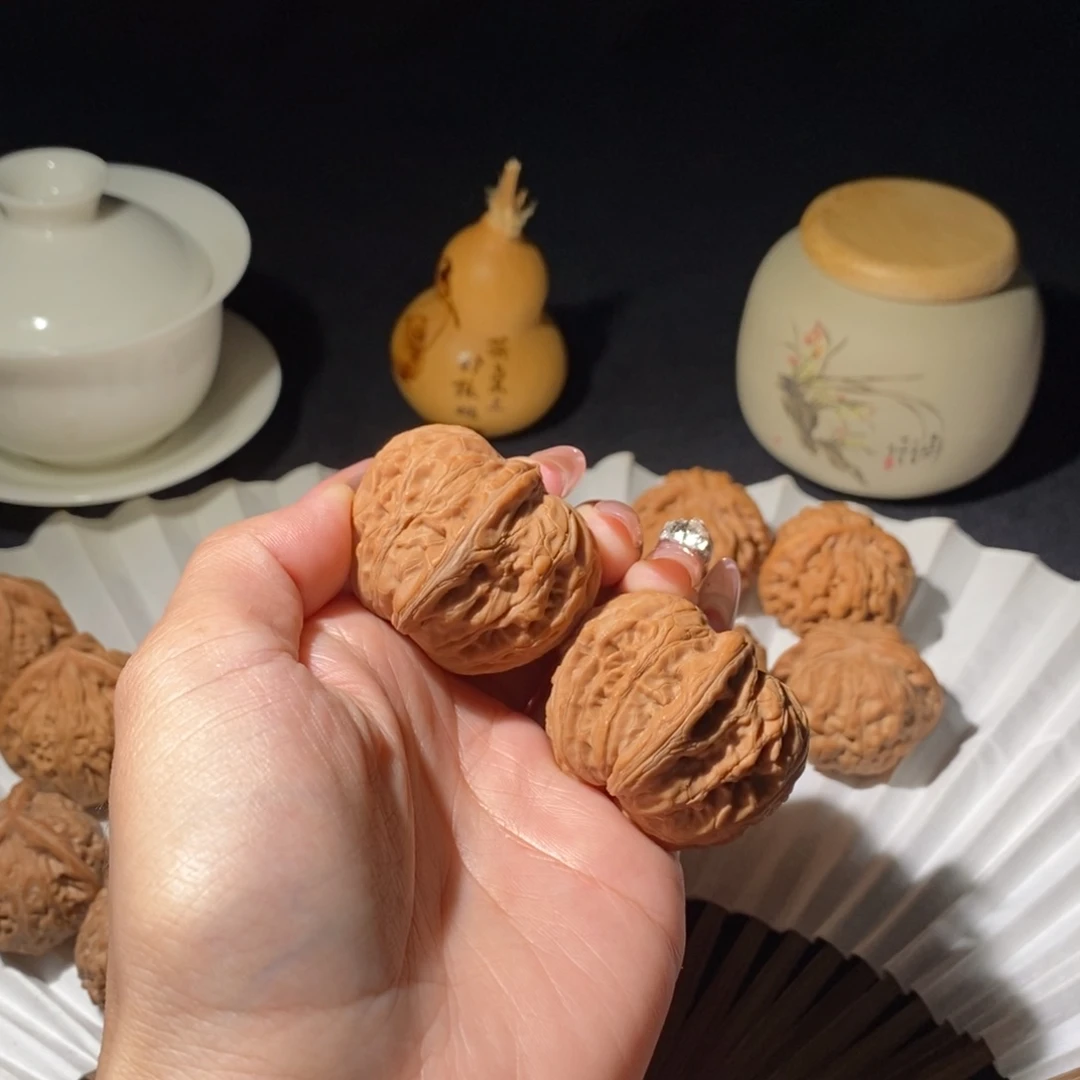 吊坠文玩核桃元宝41