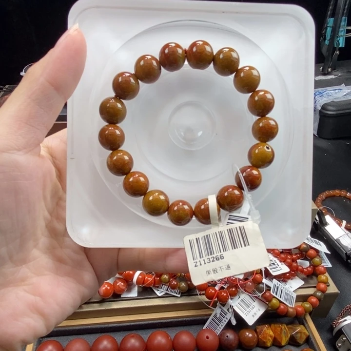 玛瑙/玉髓合金手链11m